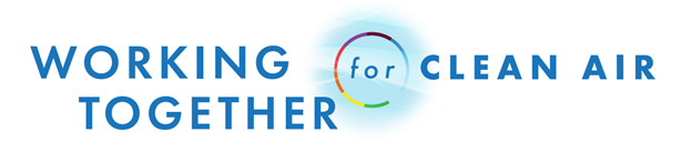 working together for clean air banner