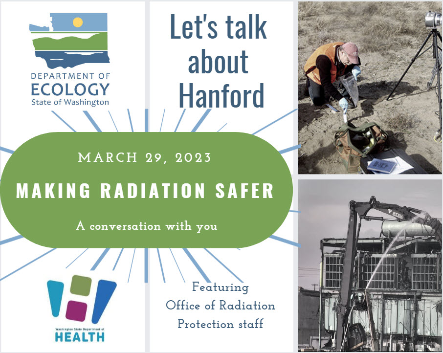 Let's talk about radiation protection at Hanford - Washington State  Department of Ecology