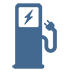 electric vehicle charging icon