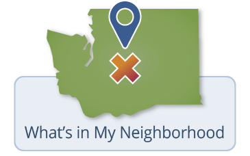 "What's In My Neighborhood?" is a map-based search tool.