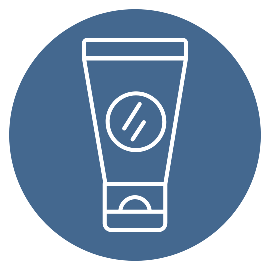 This is a graphic of a plastic tube, a type of plastic packaging product covered by Washington's recycled content requirements.