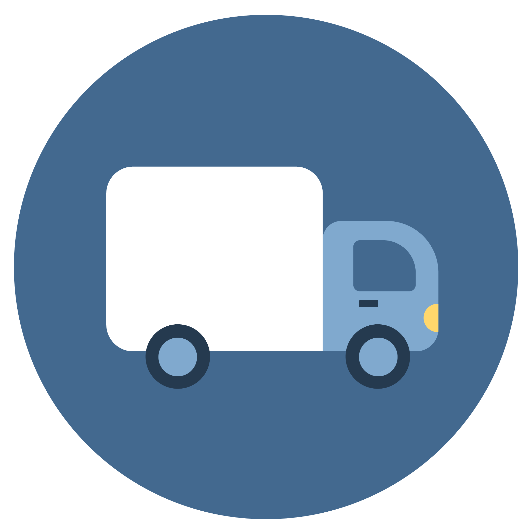 Truck icon. Click the image to go to our Dispose, Recycle, or Treat page.