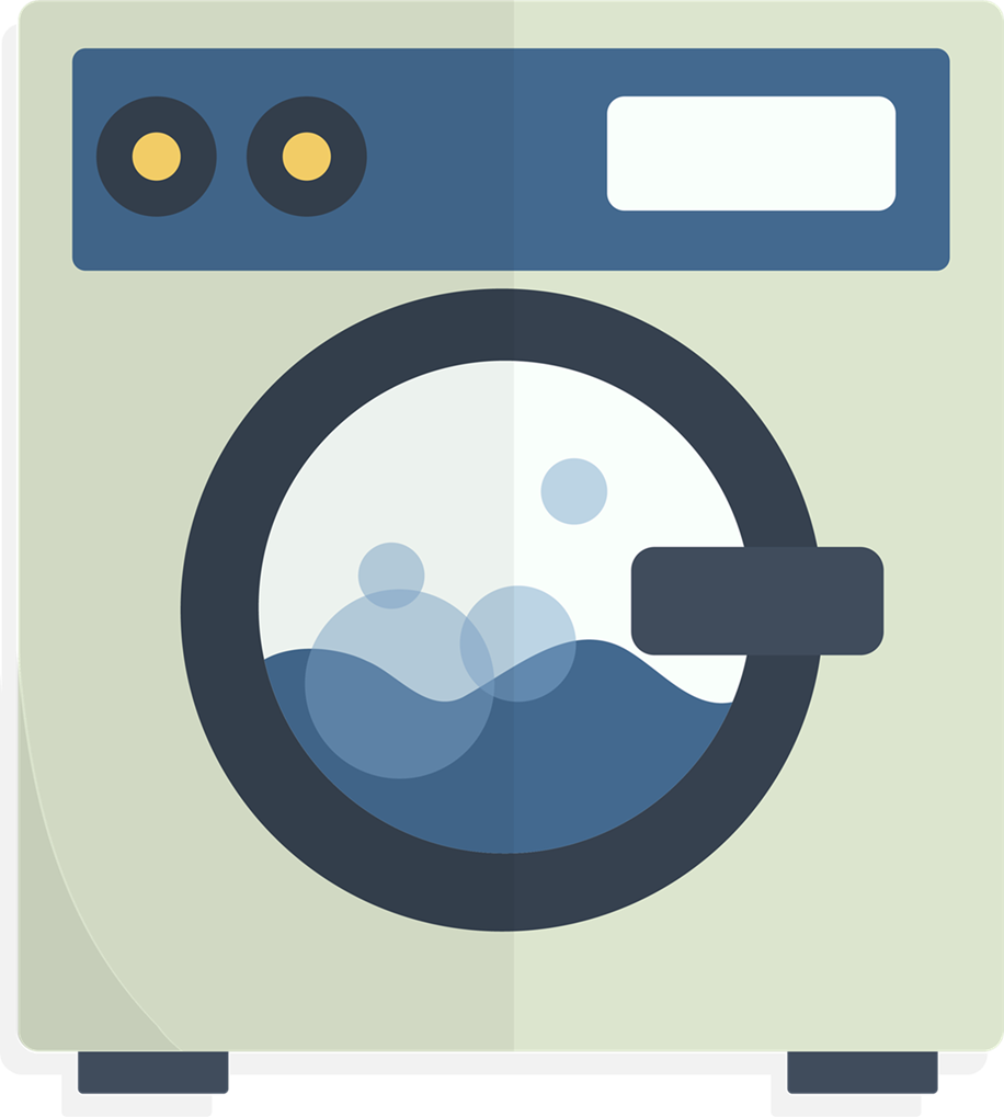 Dry clean machine icon. Click to go to the Replace PERC program page.