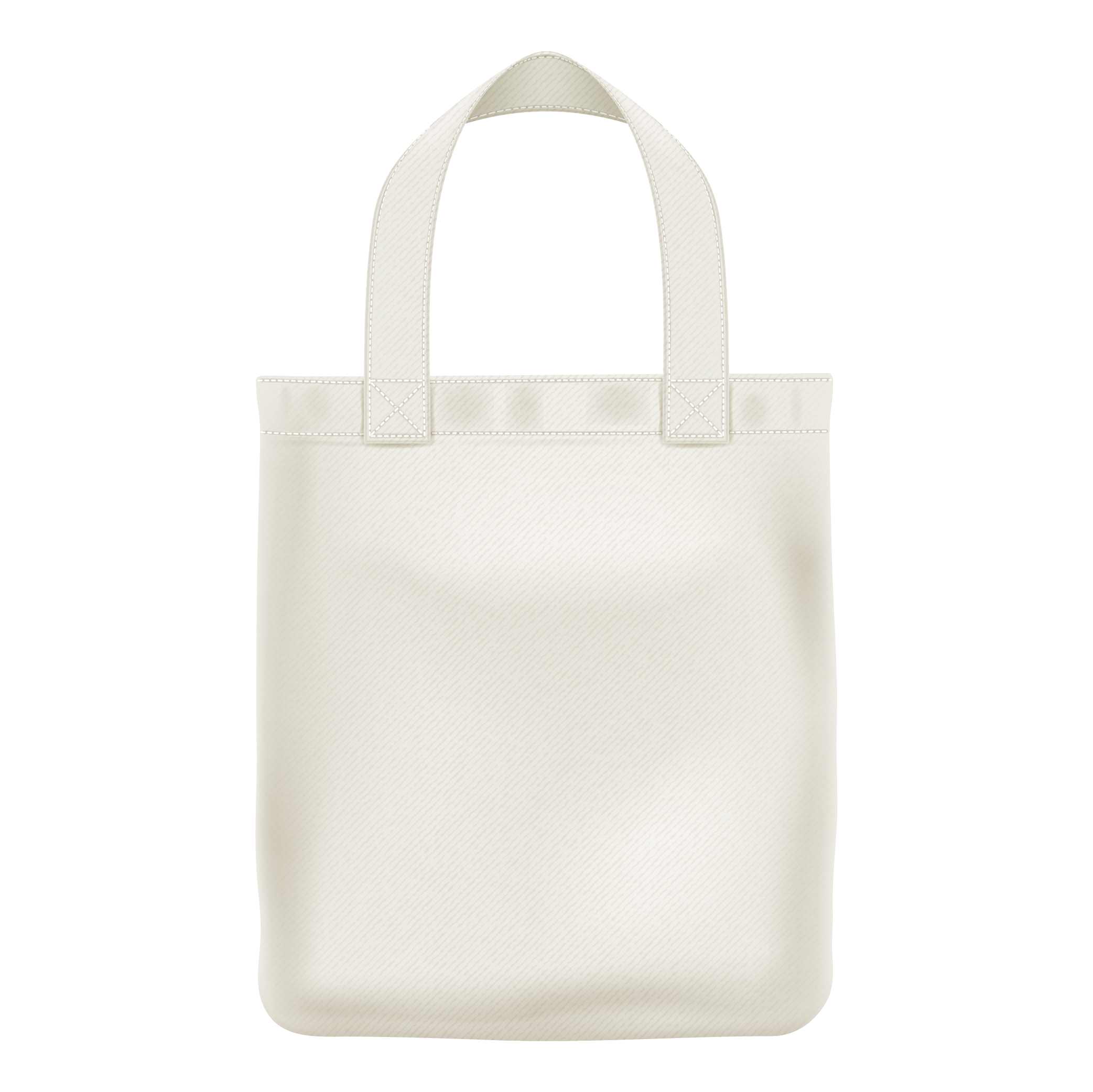 Choice 1/5 Size 2.25 Mil White Reusable Extra Heavy-Duty Plastic T-Shirt  Bag - 150/Case