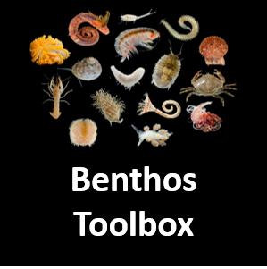 Thumbnails of Benthos Toolbox story map