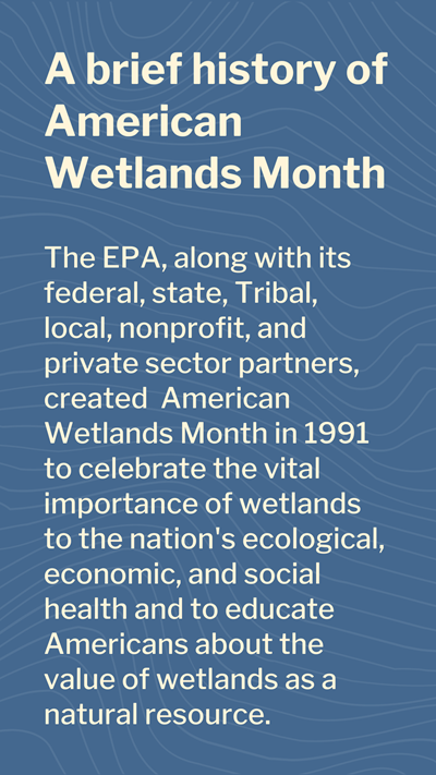 History of American Wetlands Month