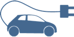 electric vehicle icon