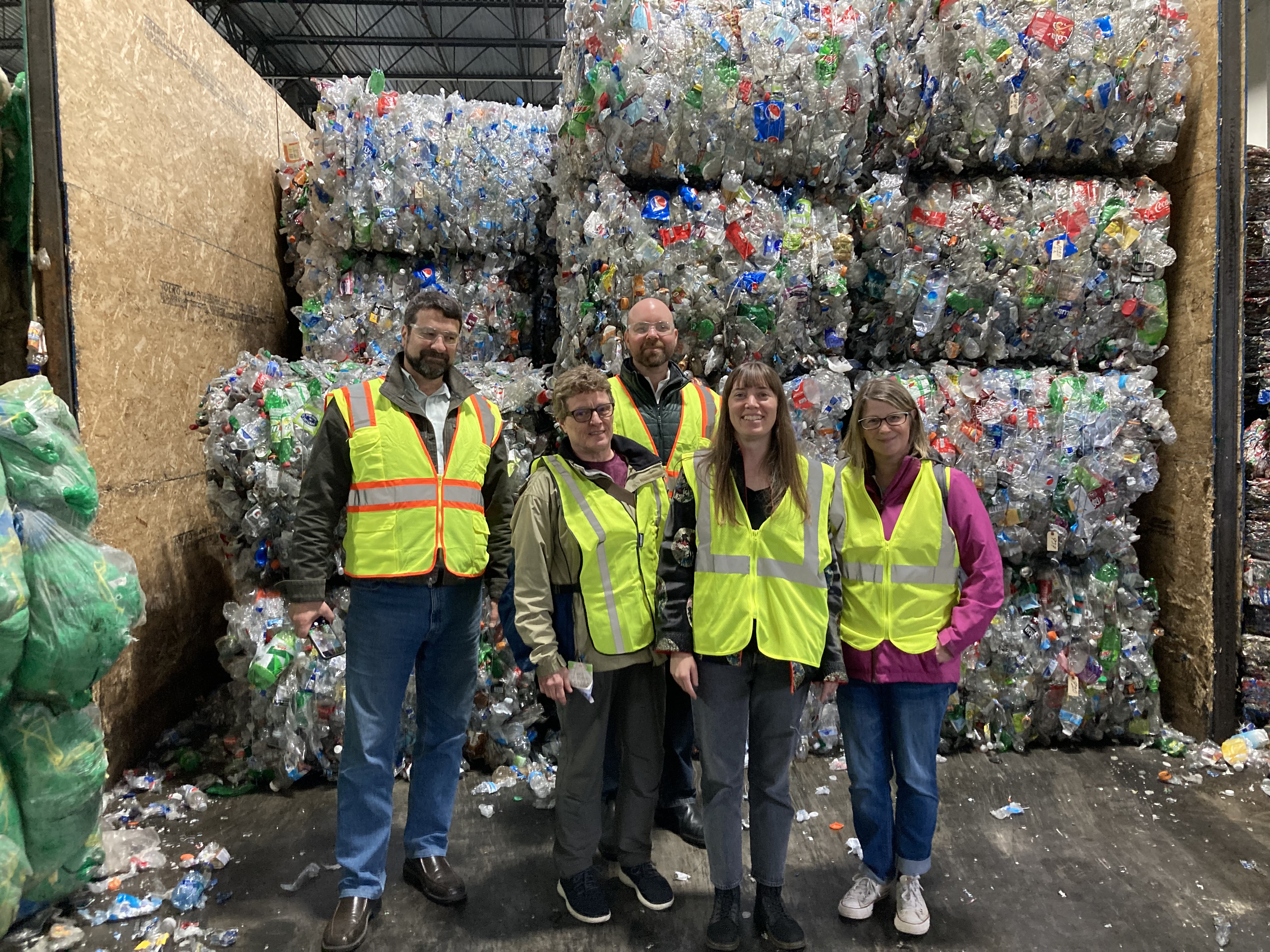 The RDC staff at the Oregon Beverage Recycling Cooperative.