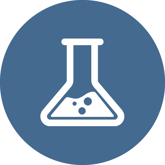 Lab beaker icon