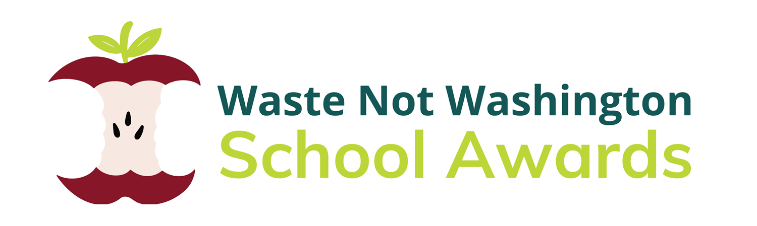 The logo for the Waste Not Washington School Awards