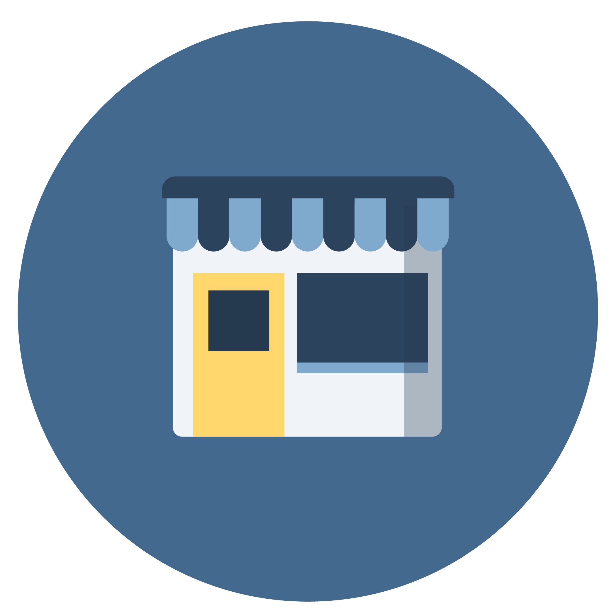 Small business storefront icon