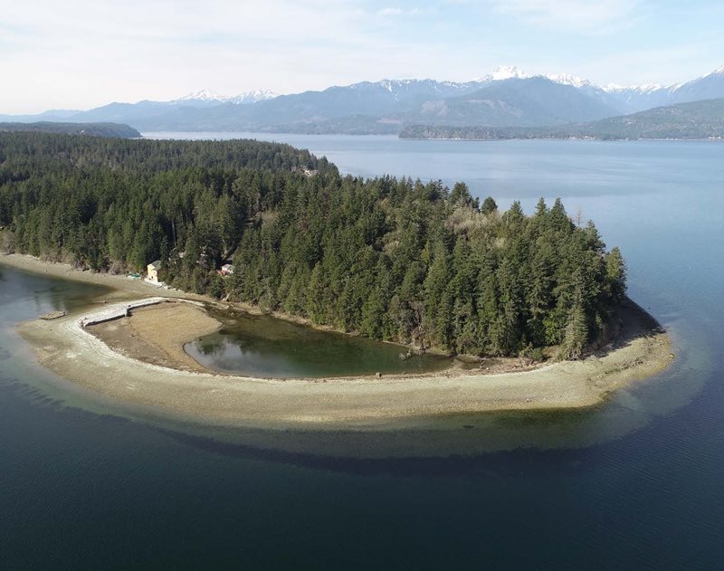 Misery Point in Kitsap County offers important refuge for juvenile salmon and waterfowl.