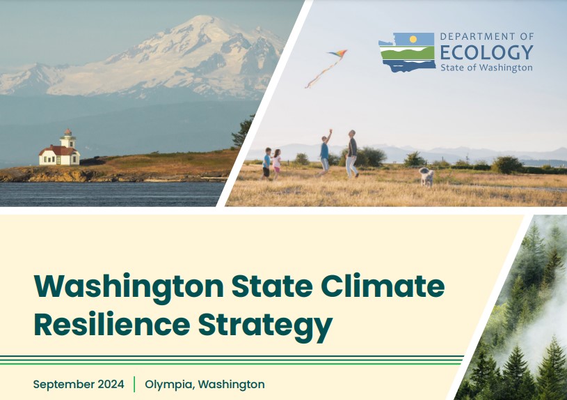 cover of Washington State Climate Resilience Strategy, 2024