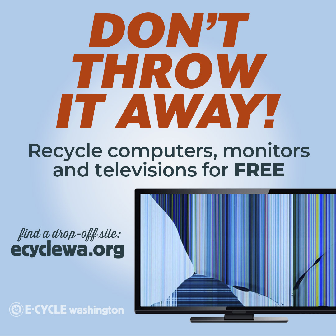 Don't throw TV away